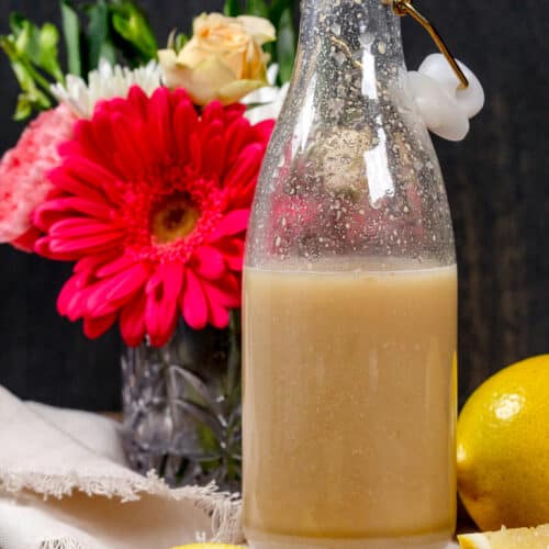 4 Ingredient Lemon Dijon Dressing - WFPB Oil-Free 4 Ingredient Lemon Dijon Dressing - WFPB Oil-Free